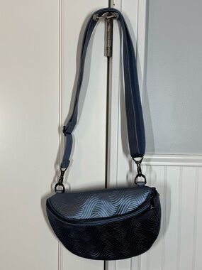 Lug Tumble Satin Luxe VL Belt Bum Bag Metallic Blue Moon 2025 LE Mystery Box